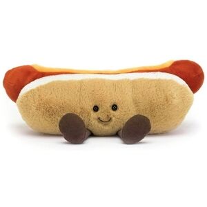 Jellycat Amuseable Plush 10" Hotdog NWT
